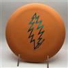 Discmania Colow Glow Flex 1 Rainmaker 175.6g - Grateful Dead Lightning Bolt Stamp