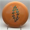 Discmania Colow Glow Flex 1 Rainmaker 175.3g - Grateful Dead Lightning Bolt Stamp