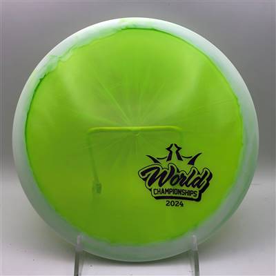 Dynamic Discs Lucid Ice Orbit Verdict 180.0g - 2024 PDGA Am World's Player Pack Stamp