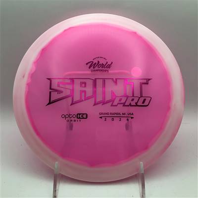 Latitude 64 Opto Ice Orbit Saint Pro 176.0g - 2024 PDGA Am World's Player Pack Stamp