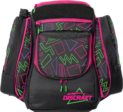 Discraft Grip AX5 Disc Golf Bag w Velcro - Neon