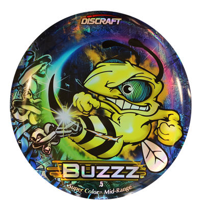 Discraft ESP Buzzz - Full Foil Supercolor Buzzz Chains Blue