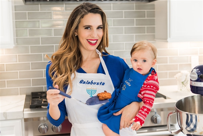 Christy Carlson Romano's Yummy Collection - Adult Hanukkah Apron