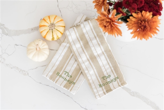 Christy Carlson Romano's Yummy Collection - Thanksgiving Kitchen Towels - Set of 2