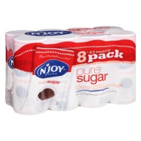 Njoy Sugar Canister 22 oz, 8pk