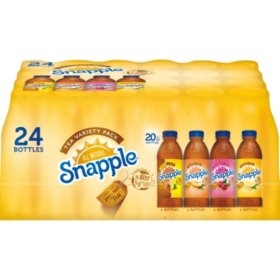 Snapple Tea Variety Pack 20 oz, 24 pk