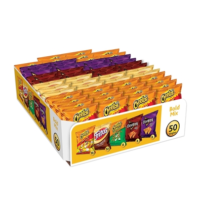Frito Bold Flavors Variety Pack, 50pk
