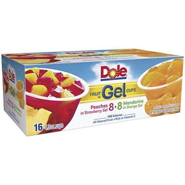 Dole Fruit in Gel Cups 4.3 oz