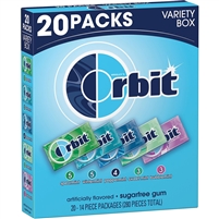 Orbit Variety Pack 14pieces/pk Sugar Free