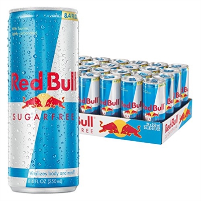 Red Bull Sugar Free 8 oz, 24pk