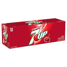 Cherry 7 Up 12oz cans 12 pack