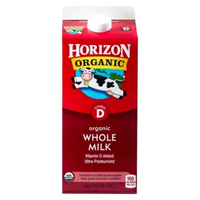 Organic Whole Milk by Horizon 64 oz