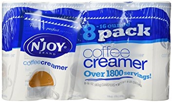 Njoy Creamer Canister 16 oz, 8pk