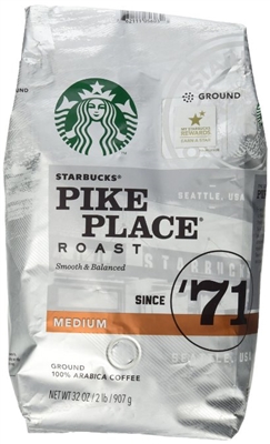 Starbuck's Pike Place, 40oz Ground