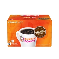 K Cups Dunkin Donuts Medium Roast, 72pk