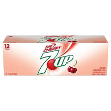 Diet Cherry 7 Up 12oz cans 12 pack