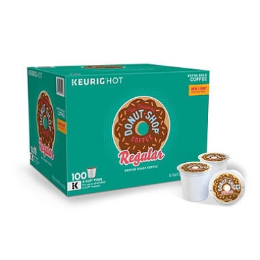 K Cups Original Donut Shop Med. Roast, 100pk