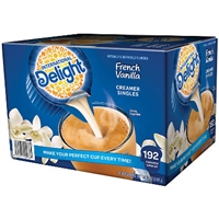 French Vanilla Creamer International Delight, 192 ct