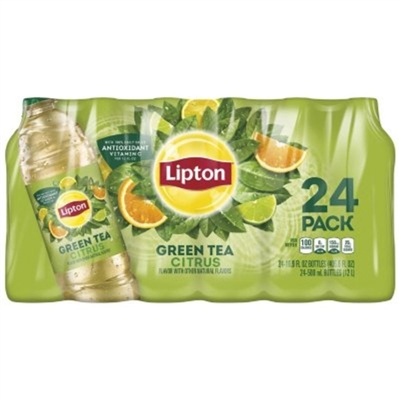 Lipton Green Iced tea with Citrus (16.9 oz., 24 pk)