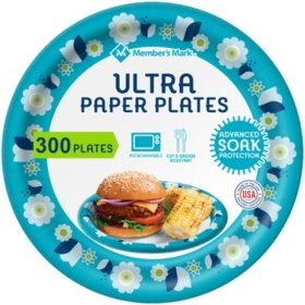 Paper Plates 8.5 inch 300 count