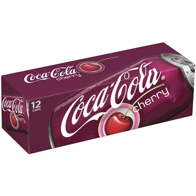 Cherry Coke, 12oz, 12 cans