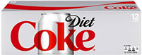 Diet Coke, 12 oz, 12 cans