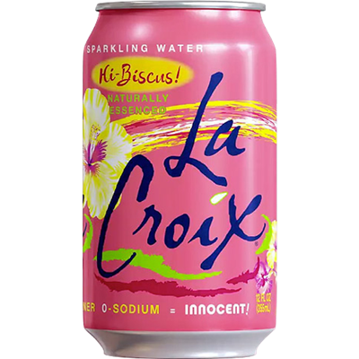 LaCroix Sparkling HiBiscus  12 oz, 24pk