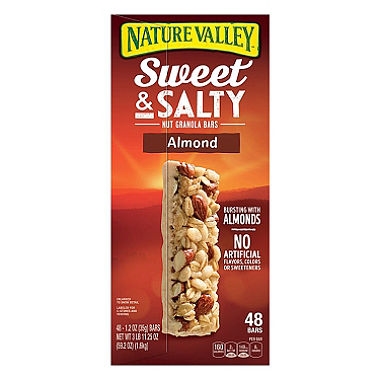 Nature Vallley Sweet/Salty Almond Bars  36ct.