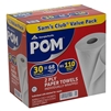 POM 2 ply paper towels, 30 ct