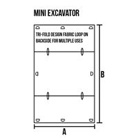 Windshield Protector for Mini Excavator