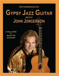 Intermediate Gypsy Jazz Guitar Book / DVD / CD - John Jorgenson