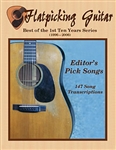 Flatpicking Guitar Magazine: Best Of 10 Years PDF, CD-ROM - Editor's Picks Tunes