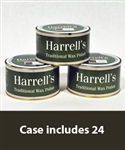 CASE of Harrell's Wax: ANTIQUE black (W009)     400 gram tins