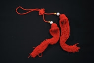 Collapsible Sword Tassel Red