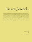 It is not Jezebel (English)