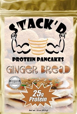 STACK'D Protein Pancakes - Gingerbread (1 lb)