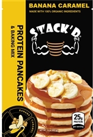 STACK'D Protein Pancakes - Banana Caramel (1 lb)