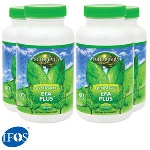 Youngevity Ultimate EFA Plus - 90 soft gels (4 Pack)