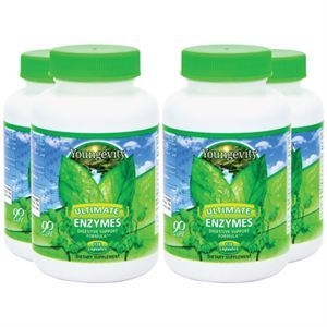 Youngevity Ultimate Enzymes- 120 capsules (4 Pack)