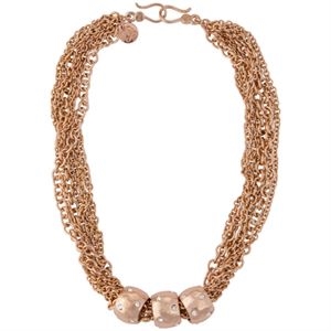 Zoe Rose Gold Mialisia Necklace