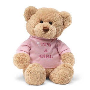 It's a Girl Teddy Bear (12 inches)