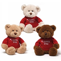 T-Shirt "I Love You" Bear (12.5 inches)