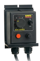 Dart Controls 55AC10E, Enclosed variable AC voltage supply. 0-120VAC full wave 10 amps max.