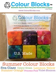 block square handcrafted safe crayons for kids