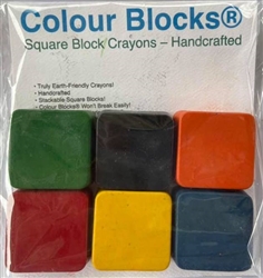 block square handcrafted safe crayons for kids