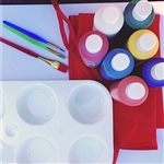 Washable kids paint kit