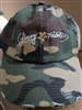 Flossy Nicole Logo Ladies Distressed Camo Cap