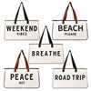 Canvas vacation bags - 3 designs!