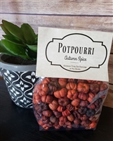 Pumpkin Shaped Putka Pod Potpourri