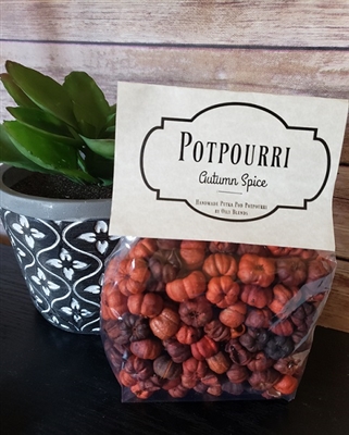 Pumpkin Shaped Putka Pod Potpourri